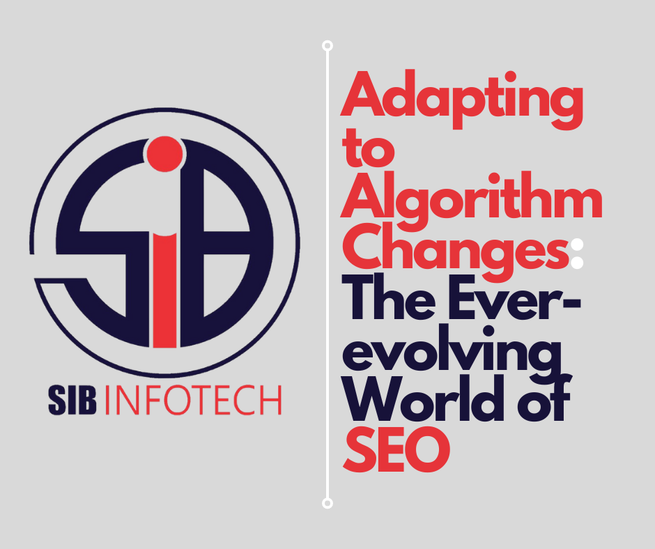 Adapting to Algorithm Changes: The Ever-evolving World of SEO