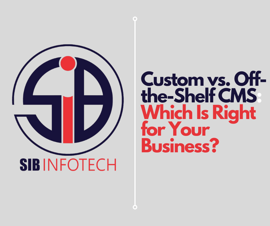 Custom vs. Off-the-Shelf CMS: Which Is Right for Your Business?