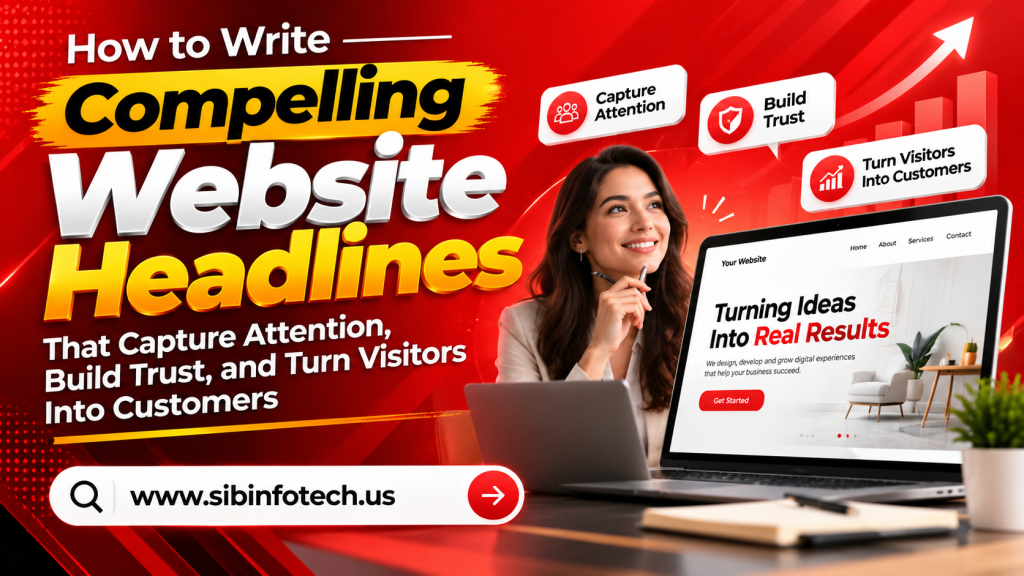 How to Write Compelling Website Headlines That Capture Attention, Build Trust, and Turn Visitors Into Customers