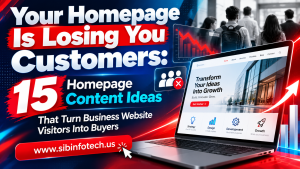 Your Homepage Is Losing You Customers 15 Homepage Content Ideas That Turn Business Website Visitors Into Buyers